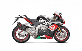 Akrapovic Slip-on Line Carbon Einddemper met E-keur Aprilia RSV4 2015-2016
